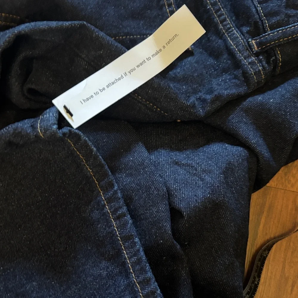 Cynthia High Rise Straight Long Jeans - Picture 4 of 4